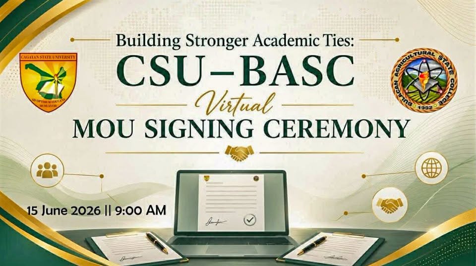 CSU EXPANDS ACADEMIC NETWORK THROUGH MOU WITH BULACAN AGRICULTURAL STATE COLLEGE photo 11